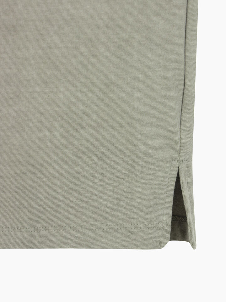 T-SHIRT L/S - sisley k long sleeve t-shirt - Military Green | Sisley K image number 5